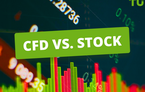 trading en CFDs y el trading en acciones reales